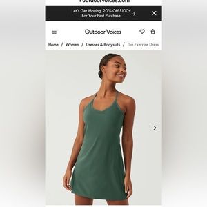 Outdoor Voices tennis dress